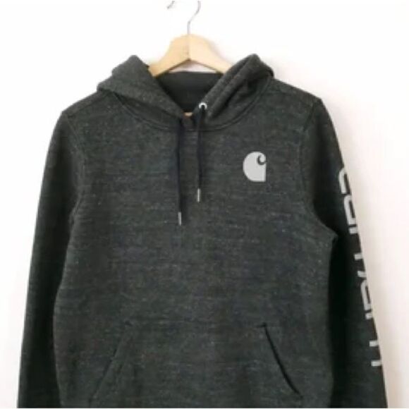 Carhartt | Women’s Relaxed Fit Midweight LOGO Sleeve  Graphic Sweatshirt | M - Picture 2 of 6